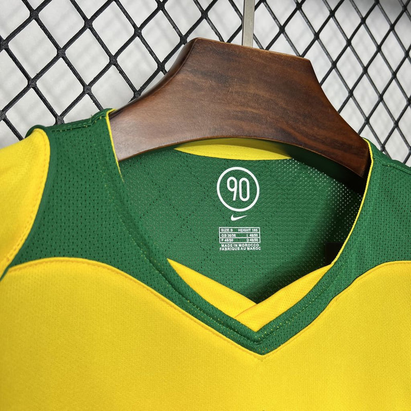 Camisa Retrô Brasil 2004 Home