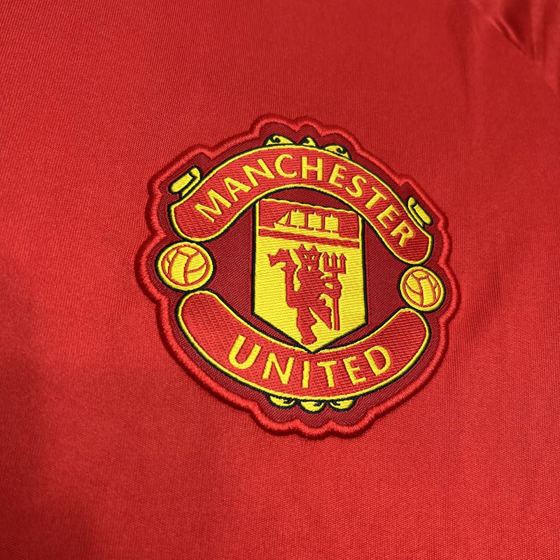 Camisa Manchester United 24-25 Pré-Jogo Red