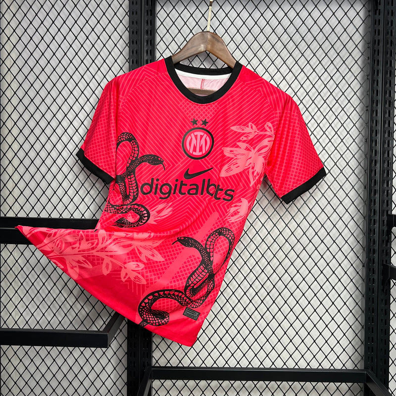 Camisa Inter De Milão 24-25 Rosa