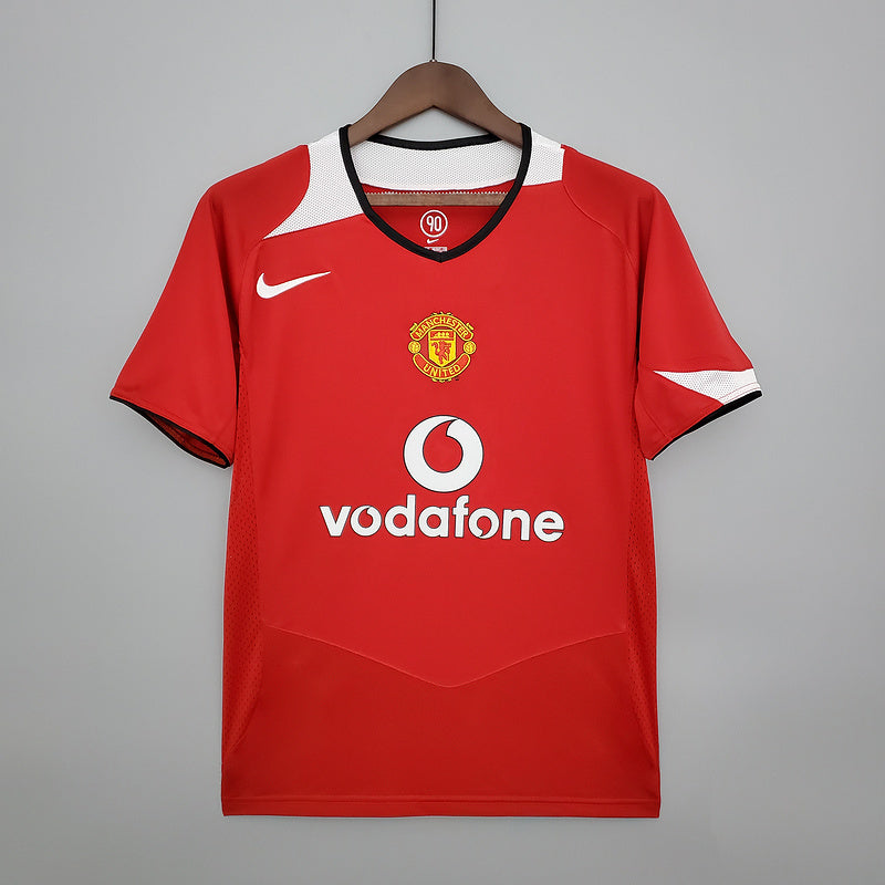 Camisa Retrô Manchester United 2004-06 Home