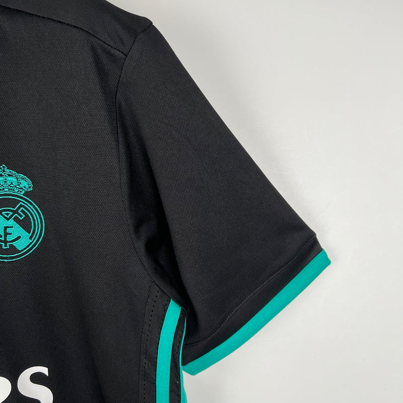 Camisa Retrô Real Madrid 2017-18 Black