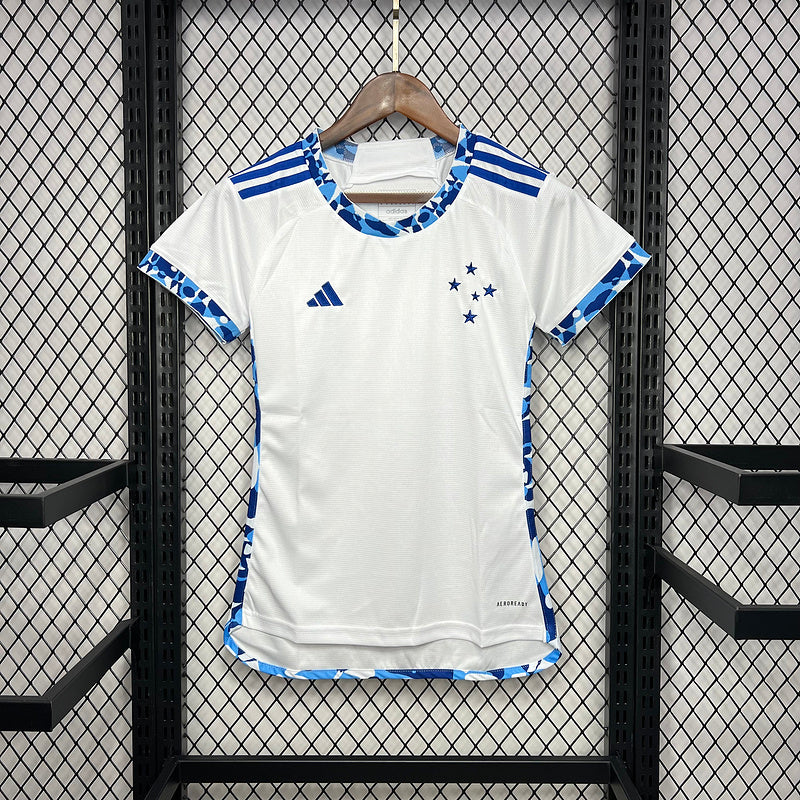 Camisa Feminina Cruzeiro 24-25 Branco