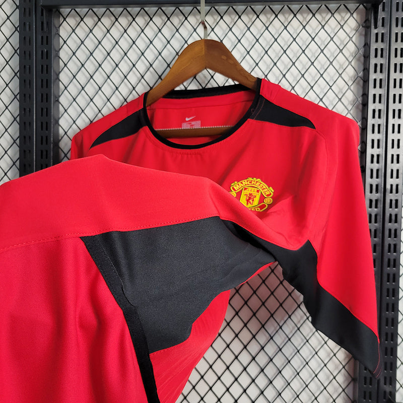 Camisa Retrô Manchester United 2002-04 Home