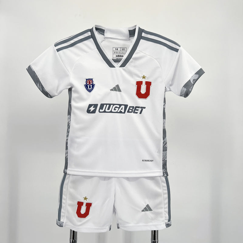 Kit Infantil Universidade do Chile 24-25 Branco