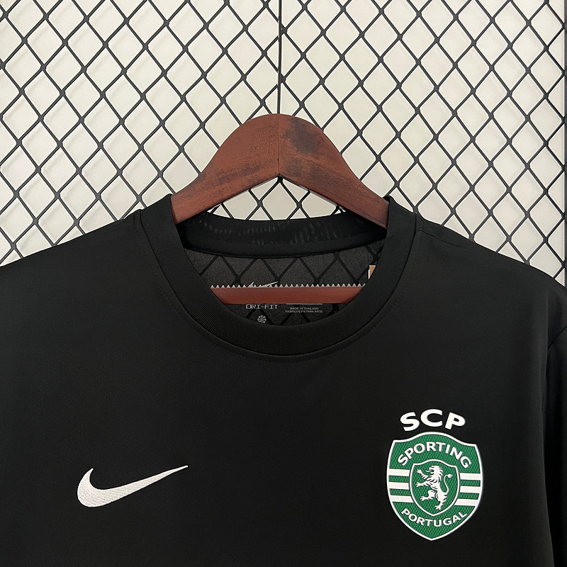 Camisa Sporting 24-25 Black