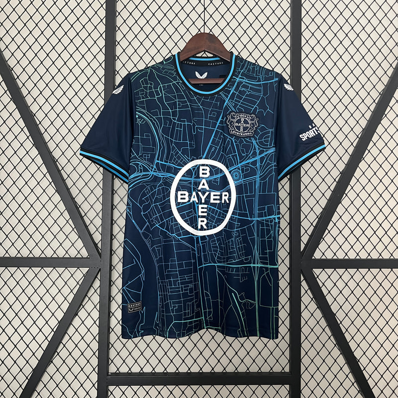 Camisa Bayer Leverkusen 24-25 Blue