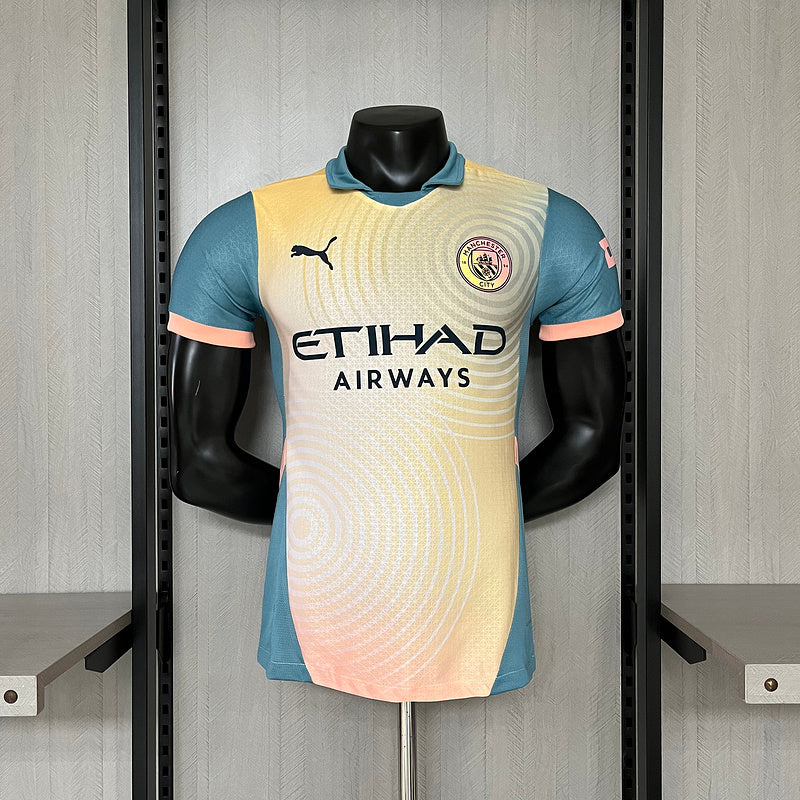 Camisa Manchester City Edição 24-25 Versão Jogador