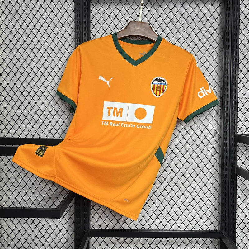 Camisa Valencia 24-25 Laranja