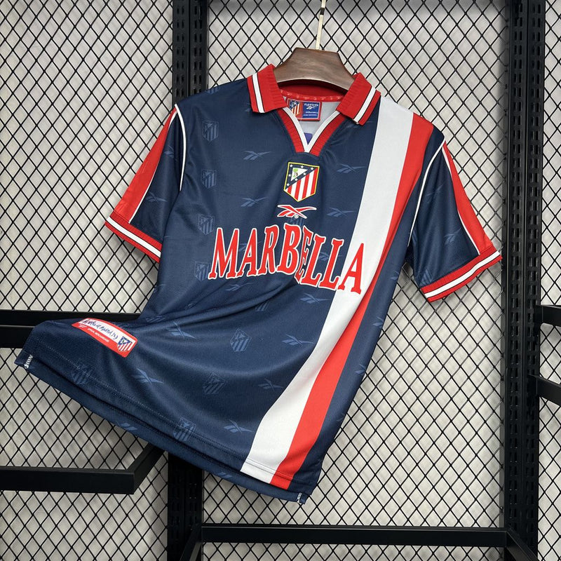 Camisa Retrô Atlético Madrid 1998-99 Polo