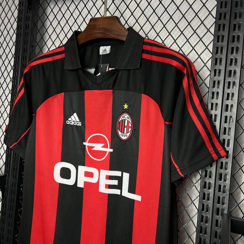 Camisa Milan 2001-02 Home