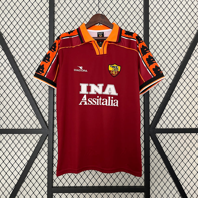 Camisa Retrô Roma 1998-99 Home