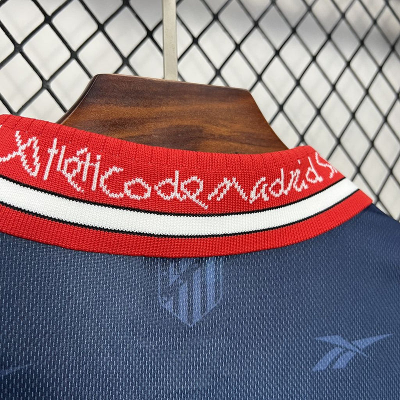 Camisa Retrô Atlético Madrid 1998-99 Polo