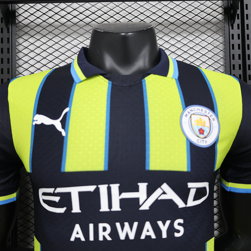 Camisa Manchester City Third 24-25 Versão Jogador