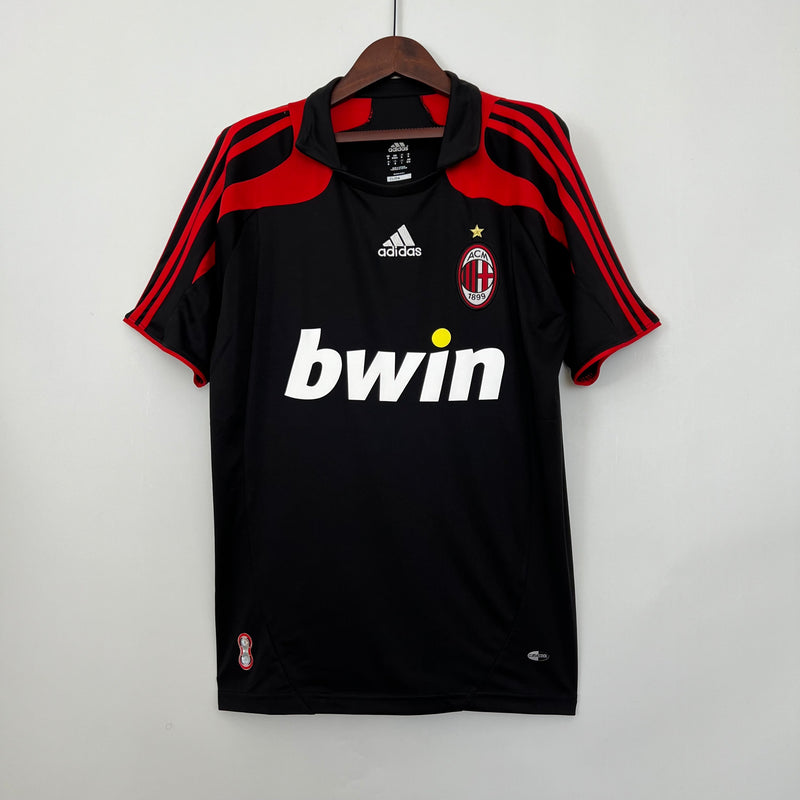 Camisa Milan 2007-08 Preto