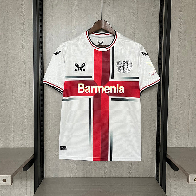 Camisa Bayer Leverkusen 24-25 Branca