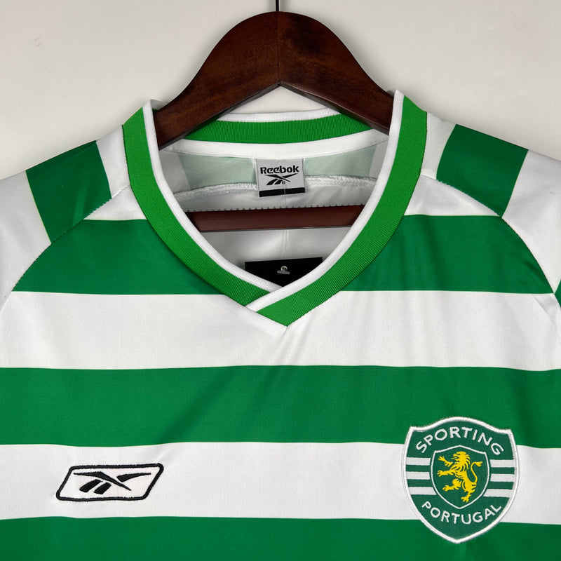 Camisa Retrô Sporting 2003-04 Home