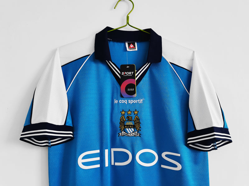 Camisa Retrô Manchester City 1999-00 Home