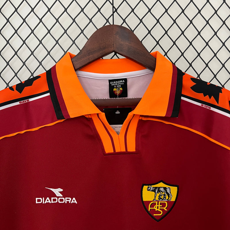 Camisa Retrô Roma 1998-99 Home