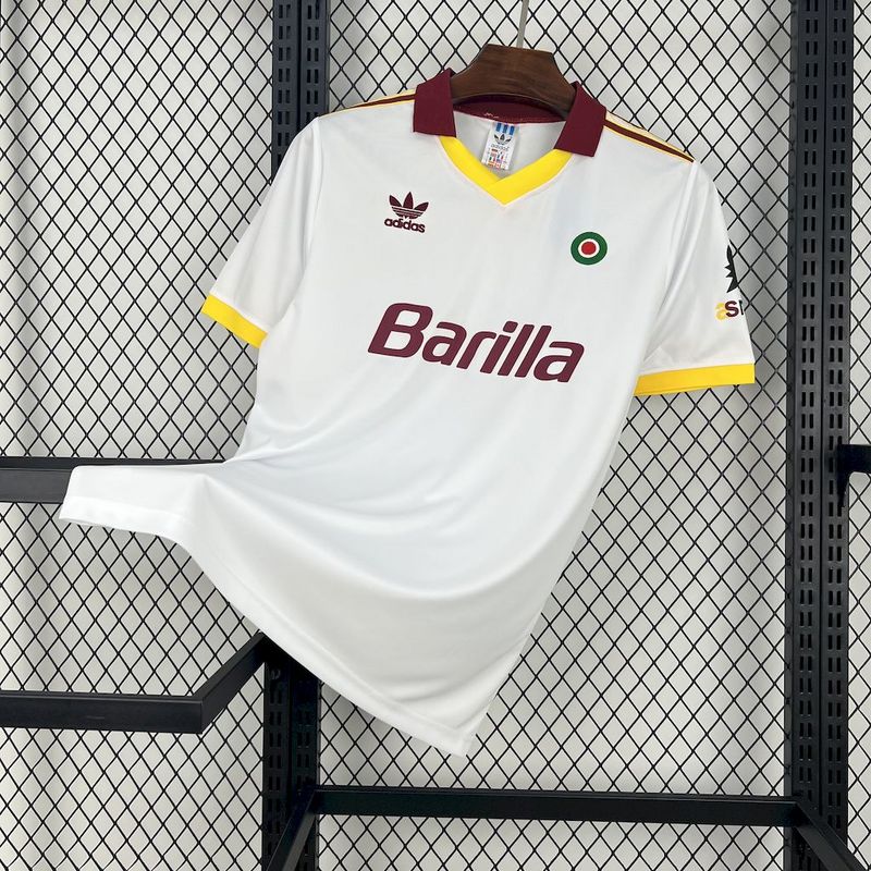 Camisa Retrô Roma 1991-92 White