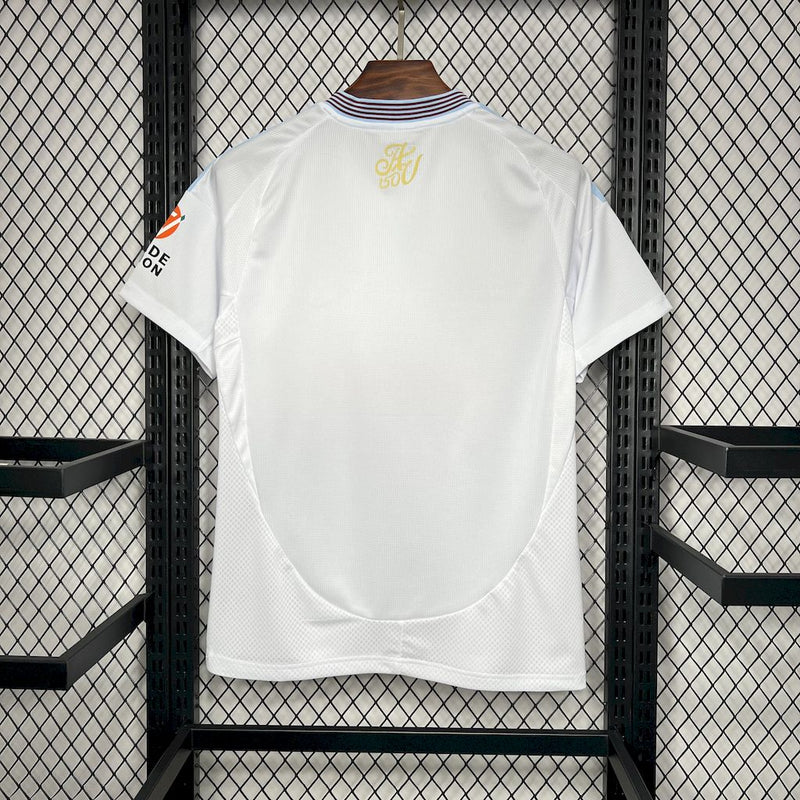 CAMISA DO ASTON VILLA 24-25 BRANCO