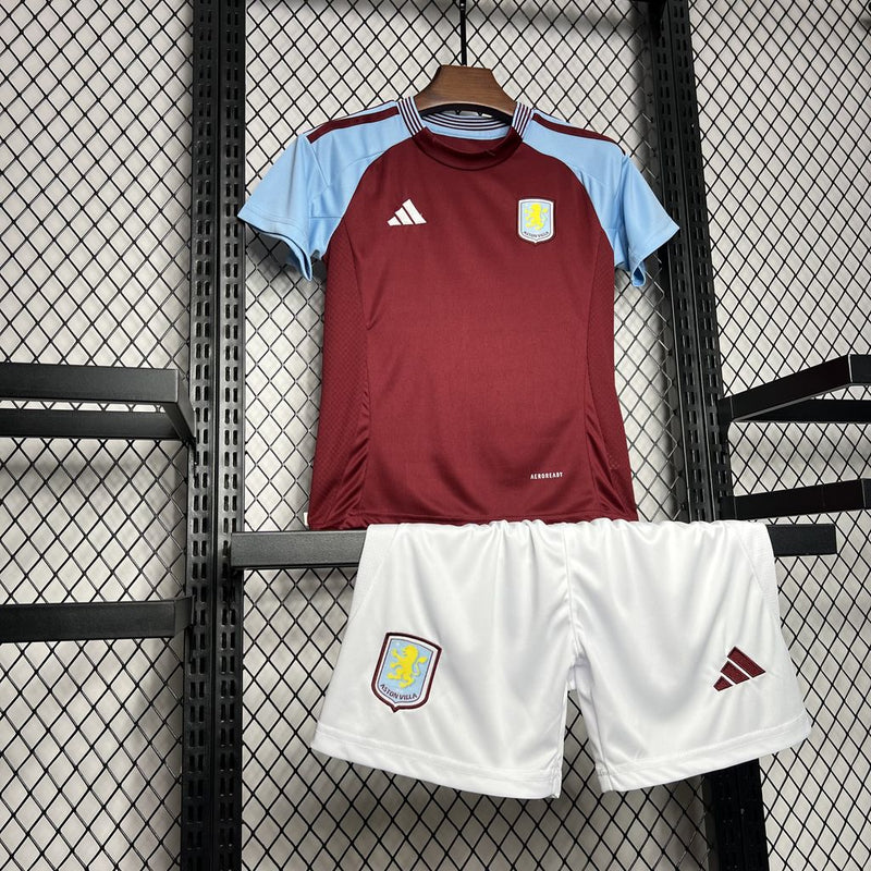 Kit Infantil Aston Villa 24-25 Home