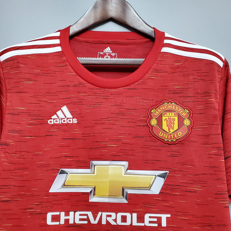 Camisa Retrô Manchester United 2020-21 Home