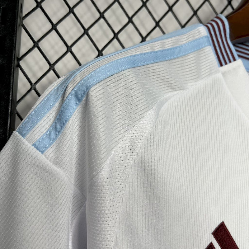 CAMISA DO ASTON VILLA 24-25 BRANCO