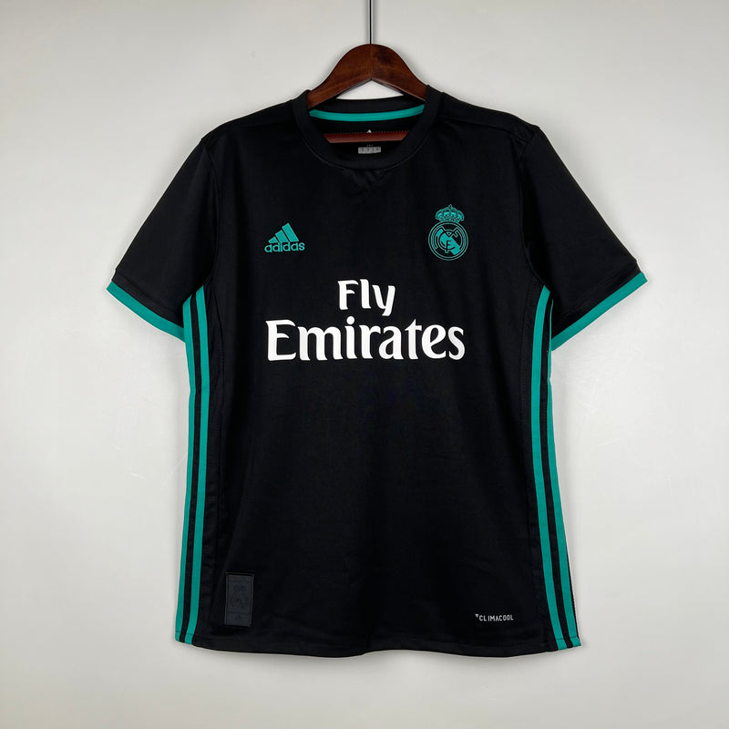 Camisa Retrô Real Madrid 2017-18 Black