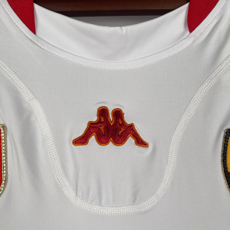 Camisa Retrô Roma 2001-02 Branco