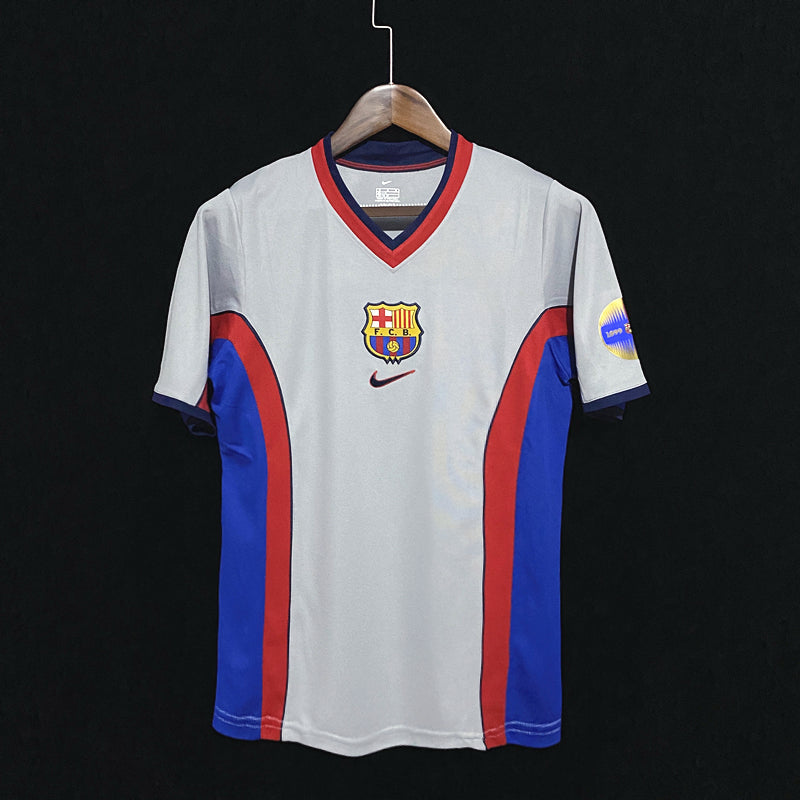 Camisa Retrô Barcelona 2000 Cinza