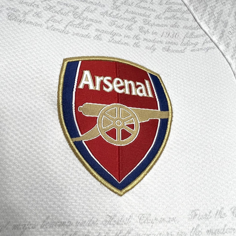 Camisa Retrô Arsenal 2007-08 White