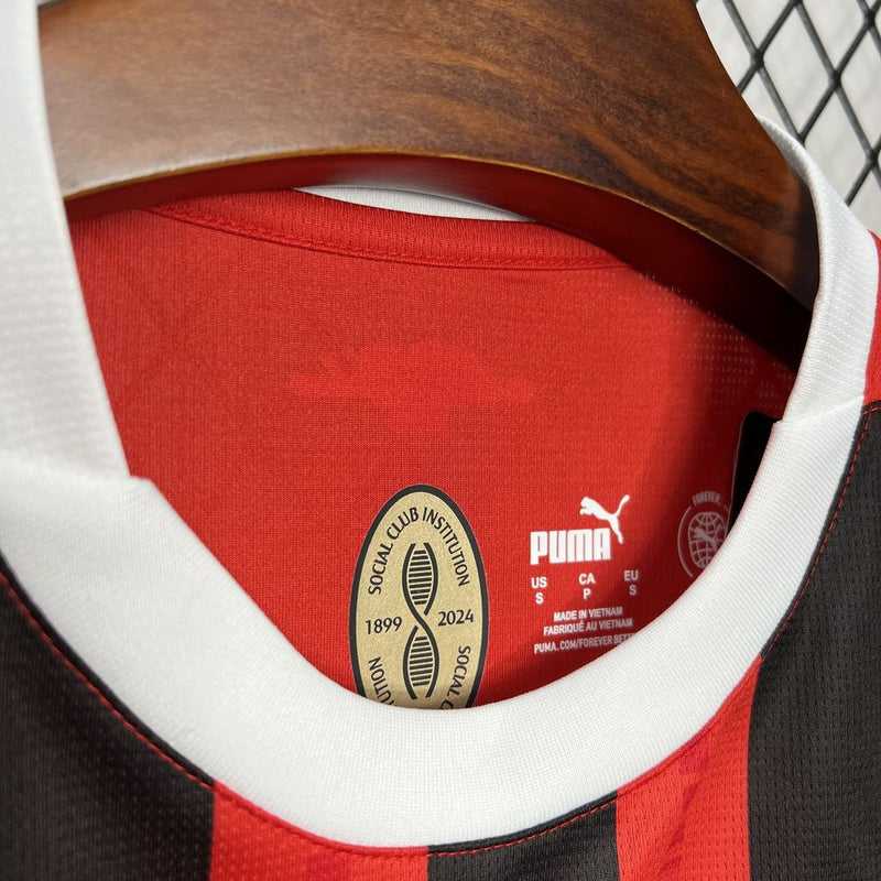 CAMISA LANÇAMENTO DO MILAN 24-25 TRADICIONAL