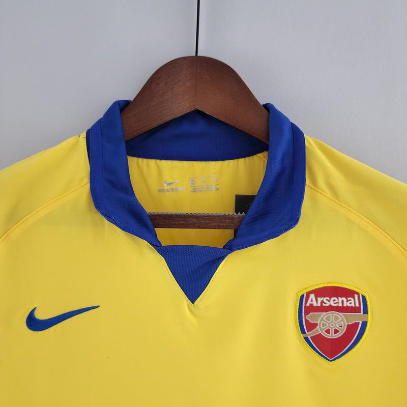 Camisa Retrô Arsenal 2003-04 Amarela