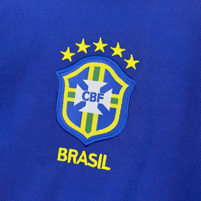 Camisa Retrô Brasil 2004-06 Blue