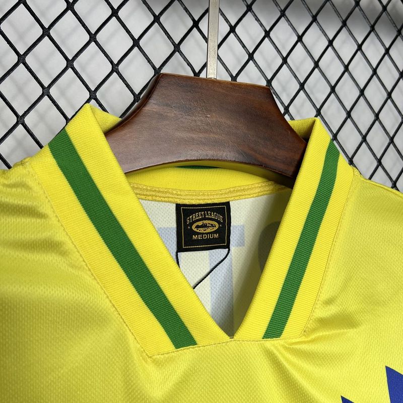 Camisa Retrô Brasil 1995 RTW Home