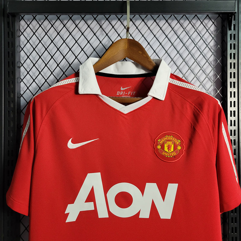 Camisa Retrô Manchester United 2010-11 Home