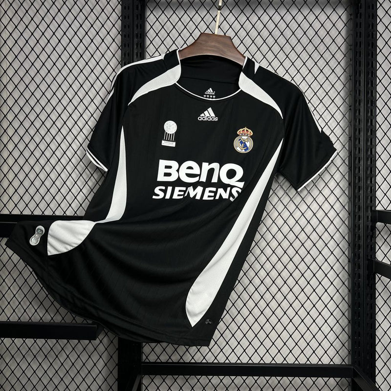 Camisa Retrô Real Madrid 2006-07 Black