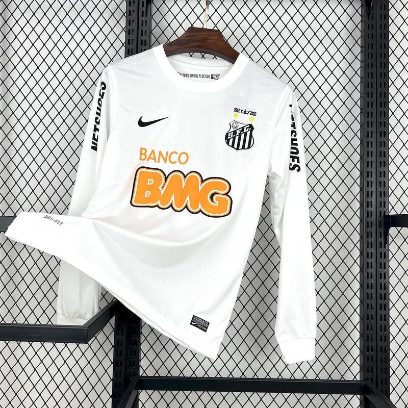 Camisa Retrô Santos 2011-12 Manga Longa