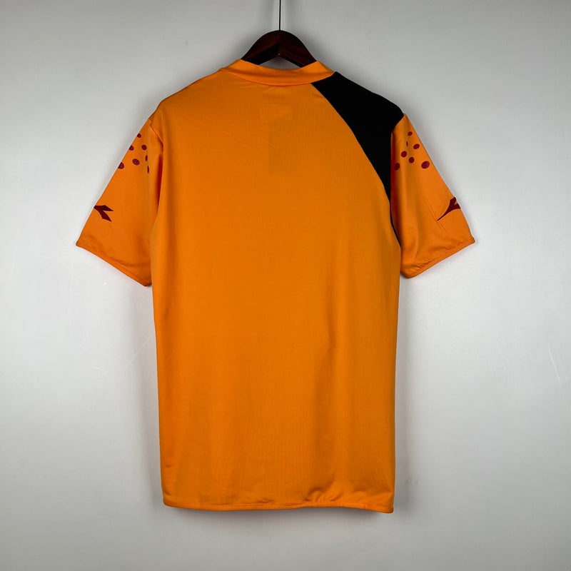 Camisa Retrô Roma 2005-06 Laranja