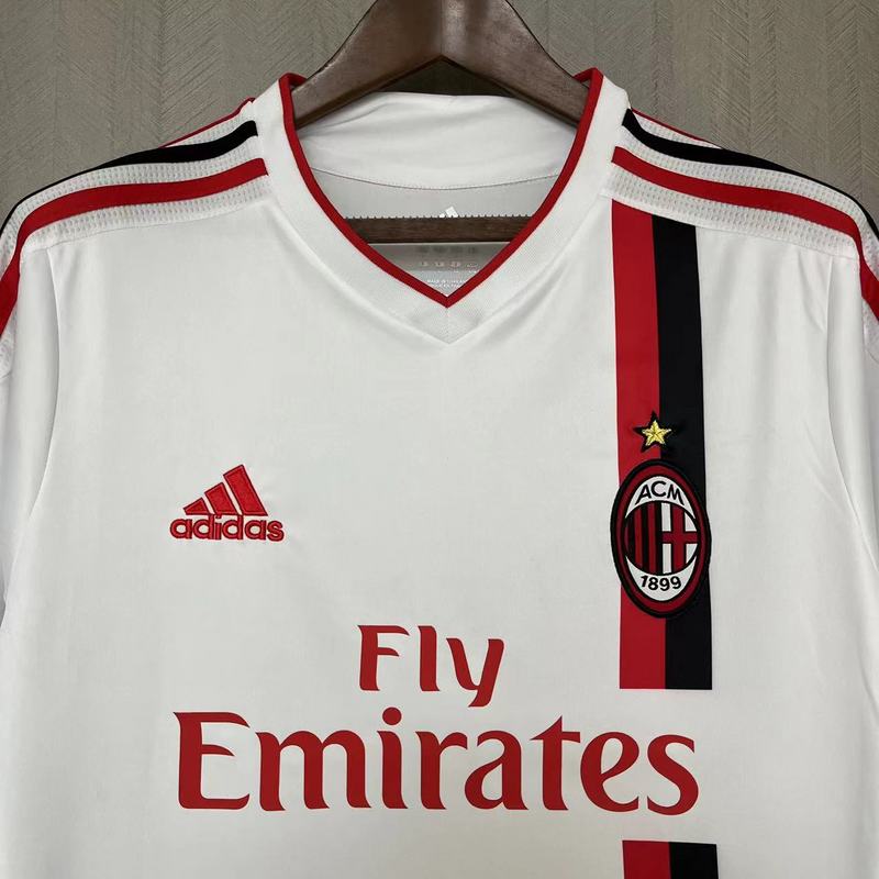 Camisa Milan 2011-12 Branco