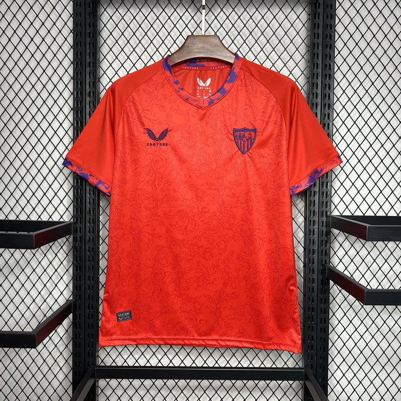 Camisa Sevilla 24-25 Laranja