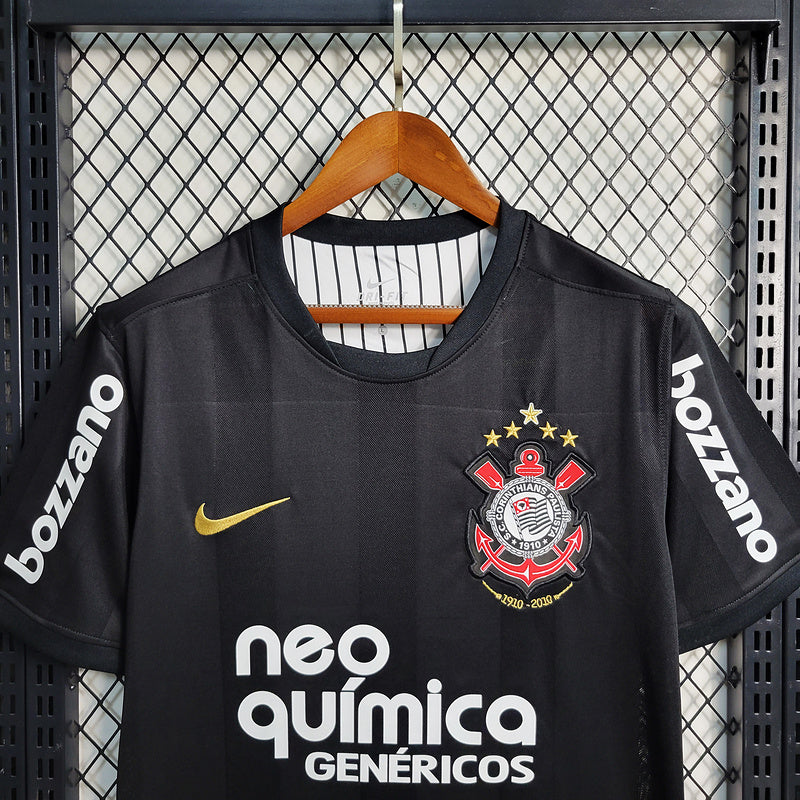 Camisa Retrô Corinthians 2010 Preto