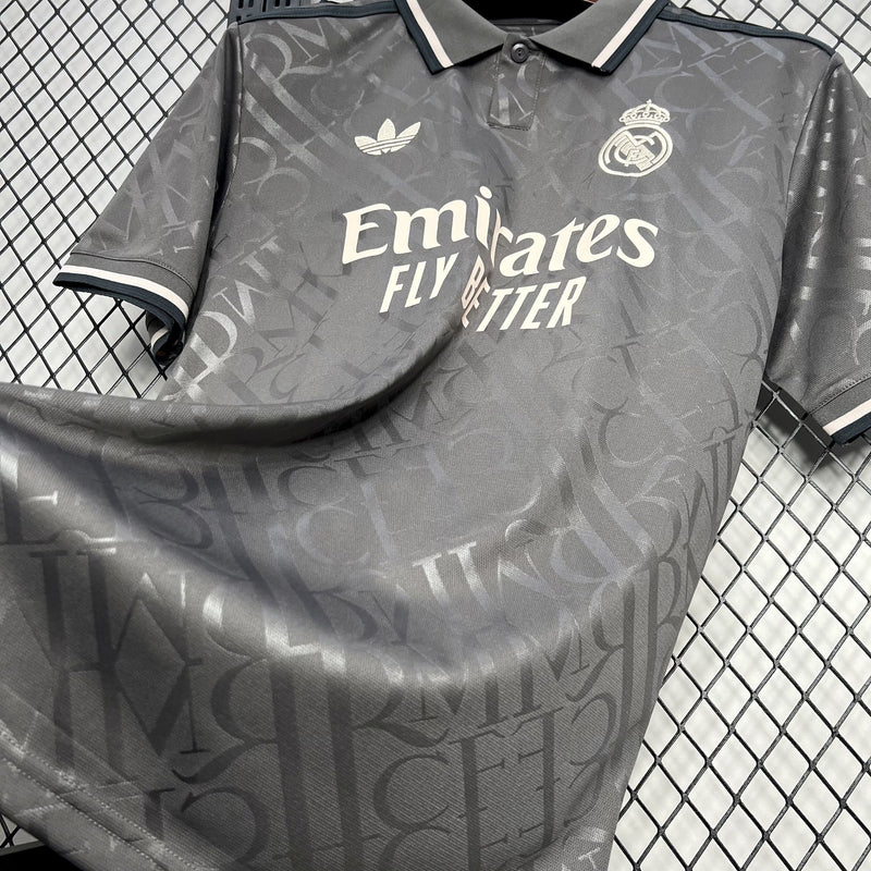 CAMISA DO REAL MADRID 24-25 CINZA