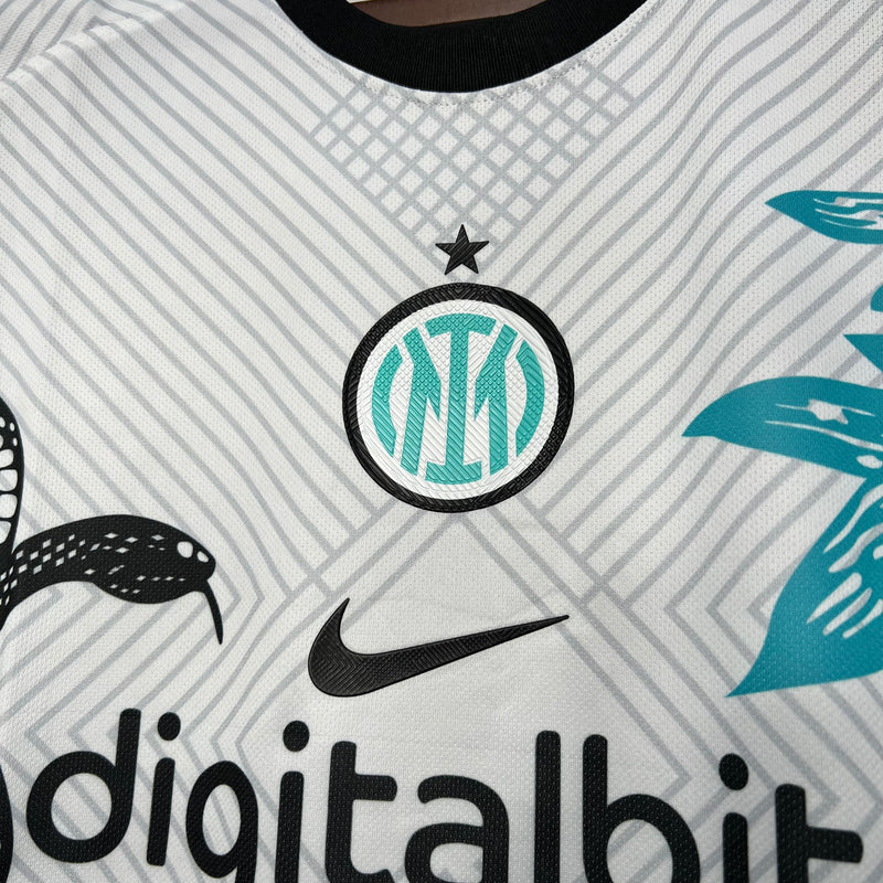 Camisa Inter De Milão 24-25 Branco