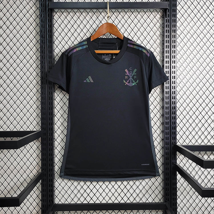 Camisa Feminina Flamengo 23-24 Preto