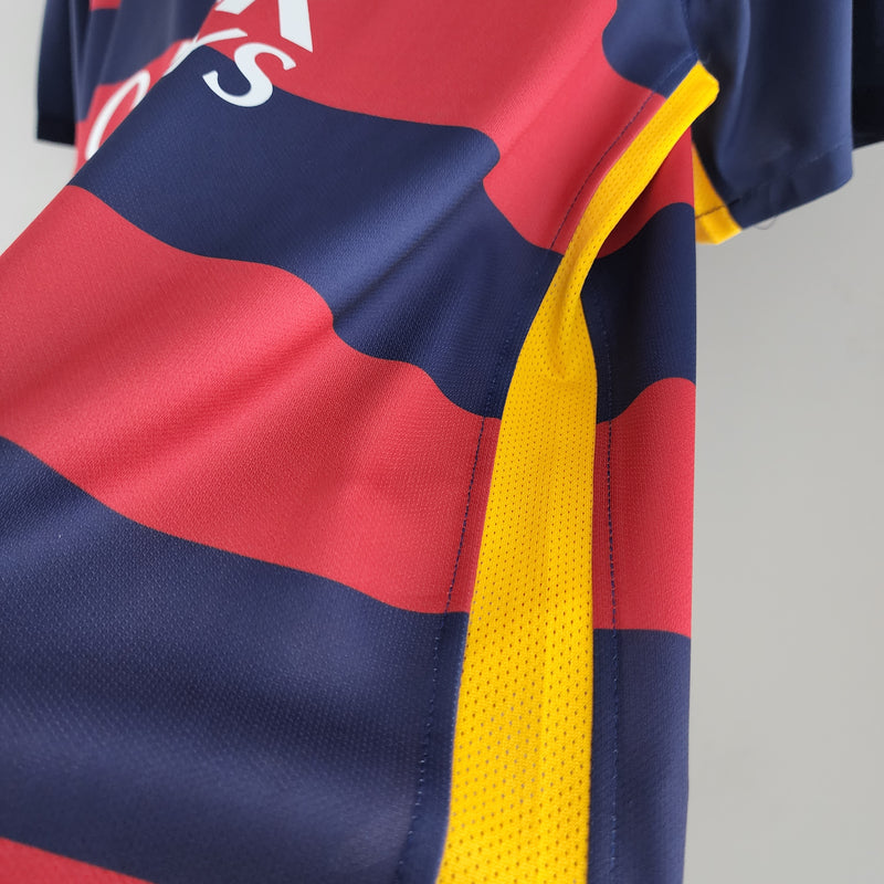 Camisa Retrô Barcelona 2015-16 Listrada