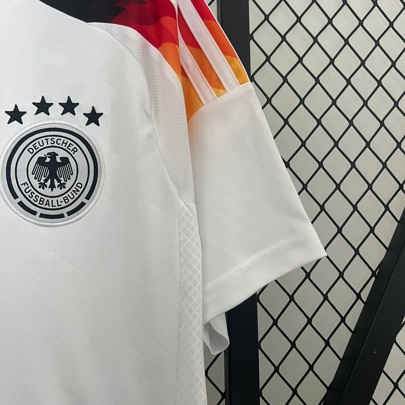 CAMISA LANÇAMENTO DA SELEÇÃO DA ALEMANHA 2024 BRANCO