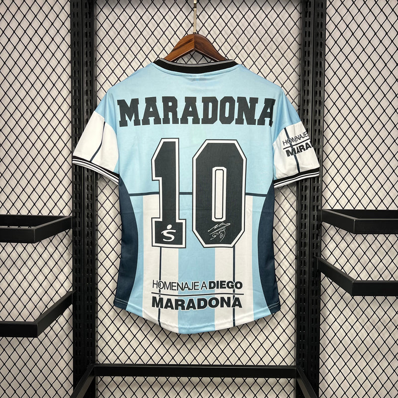 Camisa Retrô Argentina 2001 Diego Maradona