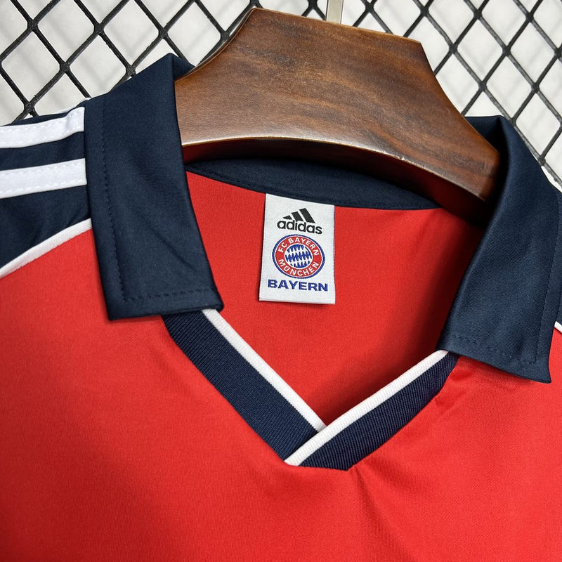 Camisa Retrô Bayern de Munique 2000-01 Home