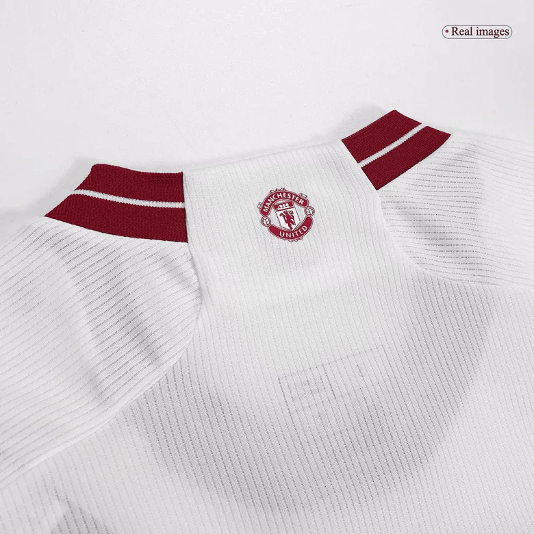 Camisa Manchester United III 23/24 - Branca Vermelha